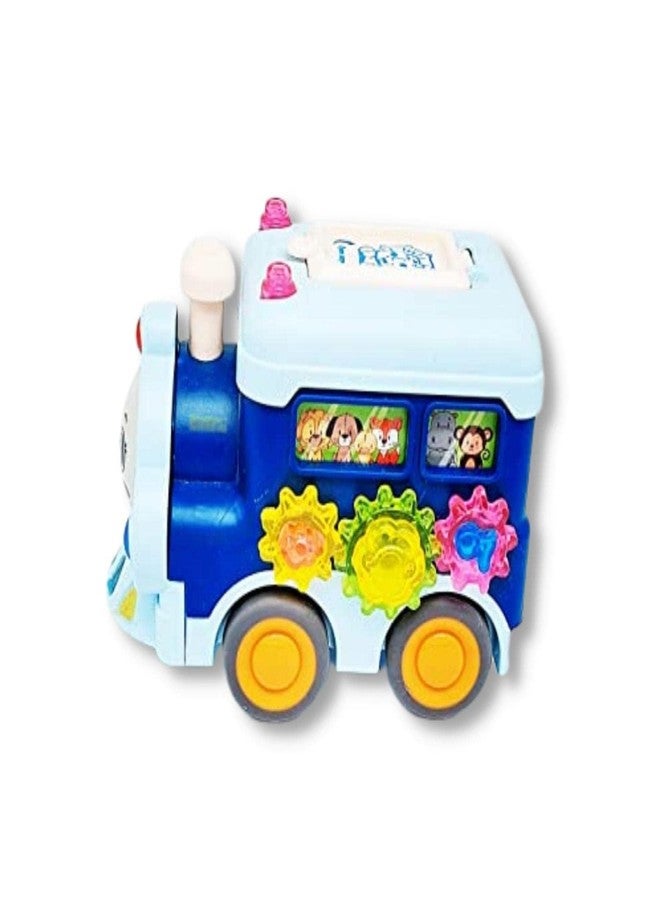 Fezeedi Cartoon Gear Toy for Kids, Friction Power Inertia Toy Friction Vehicles for Kids (Pack of 1 Mini Cartoon barMulti Color) - Image 4